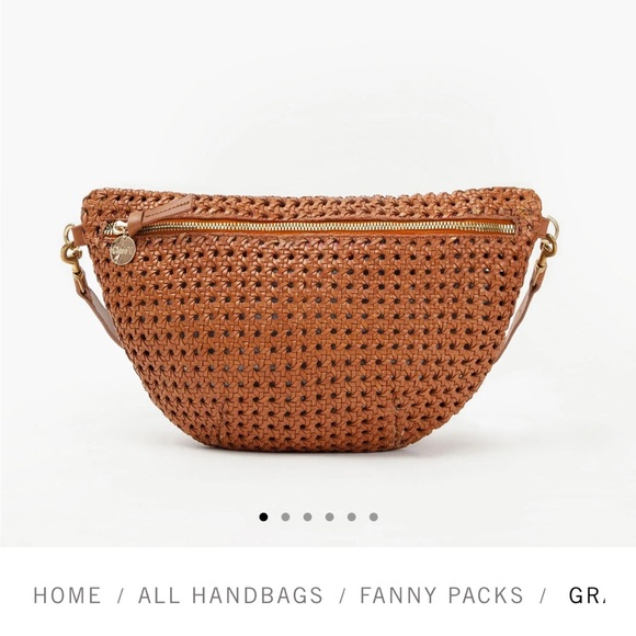 Clare V Handbags - Clare V Brown Woven Fanny Pack